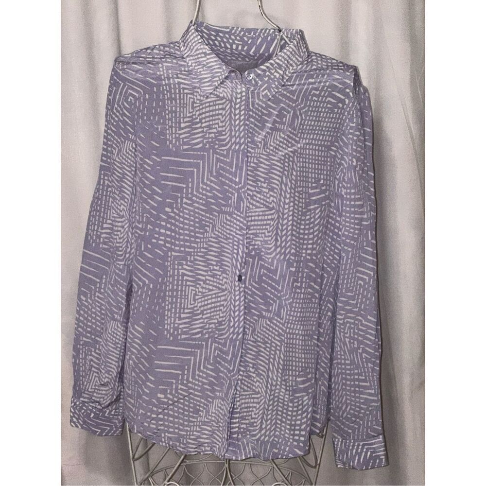 Beautiful women PURE Collection 100% Silk Blouse - size 8/10 Blouse Great Condit